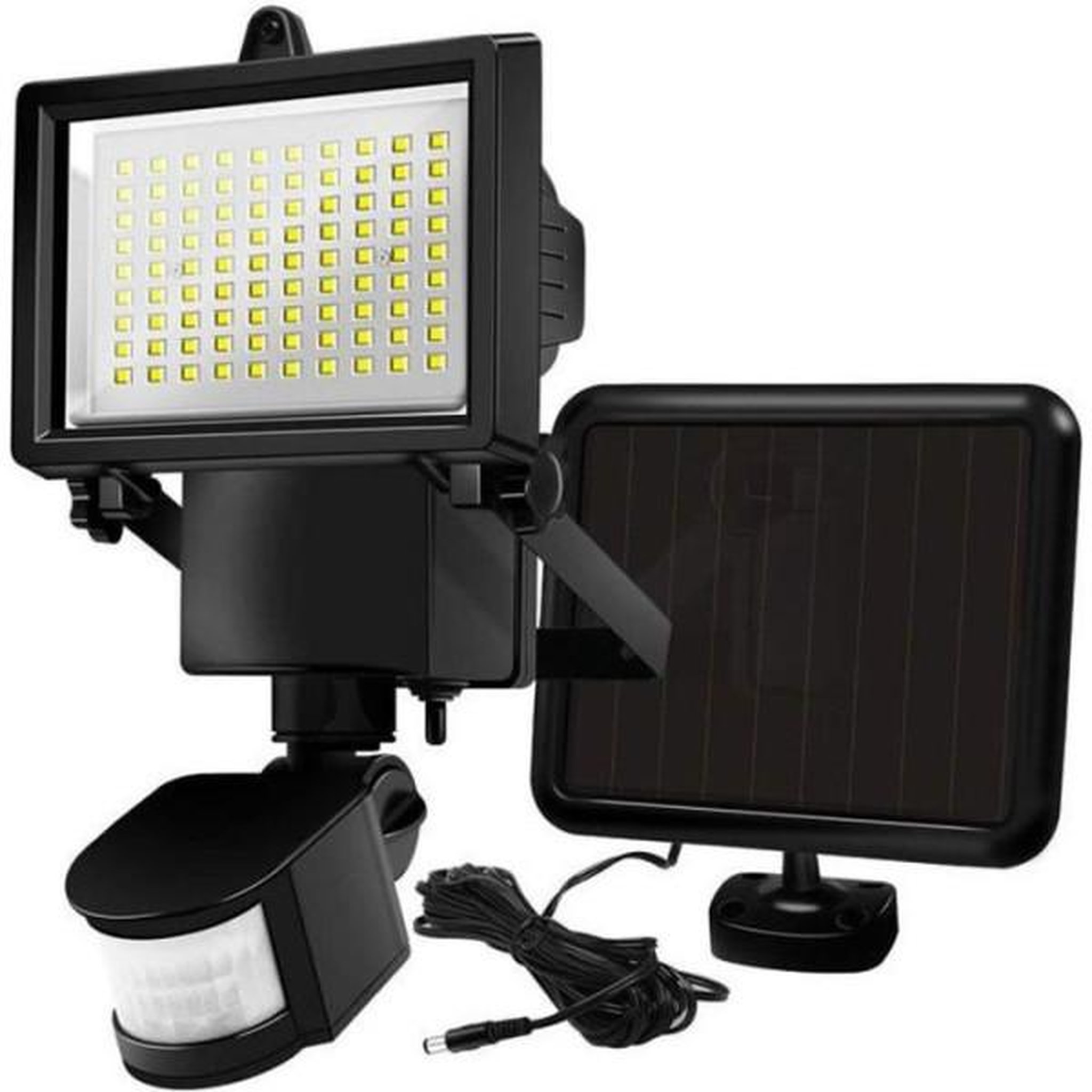 LUMI JARDIN LUMI JARDIN Projecteur solaire Cooper Black - H 22 cm - Noir