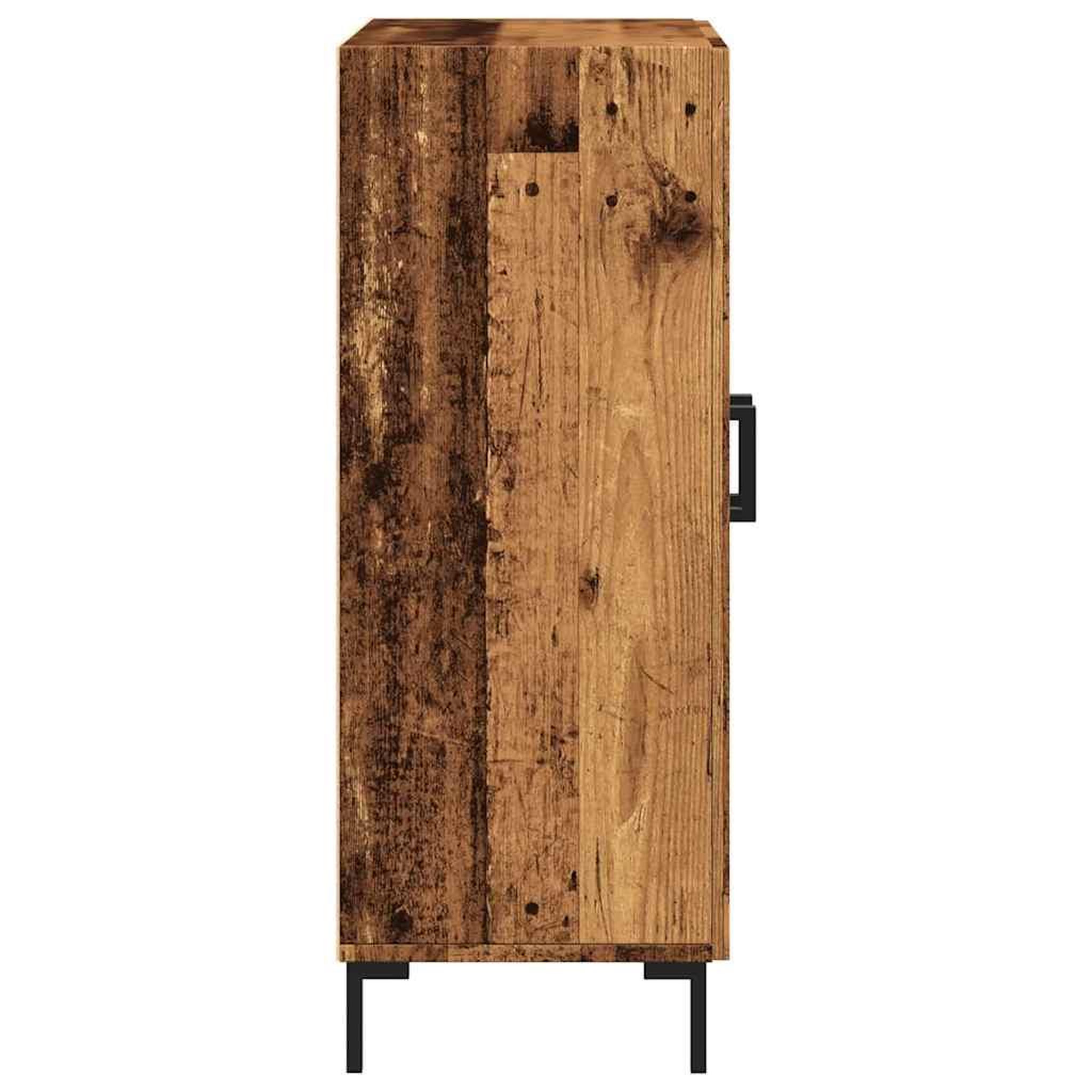 Voir la diapositive 5 : VIDAXL Buffet vieux bois 69,5x34x90 cm bois d'ingenierie