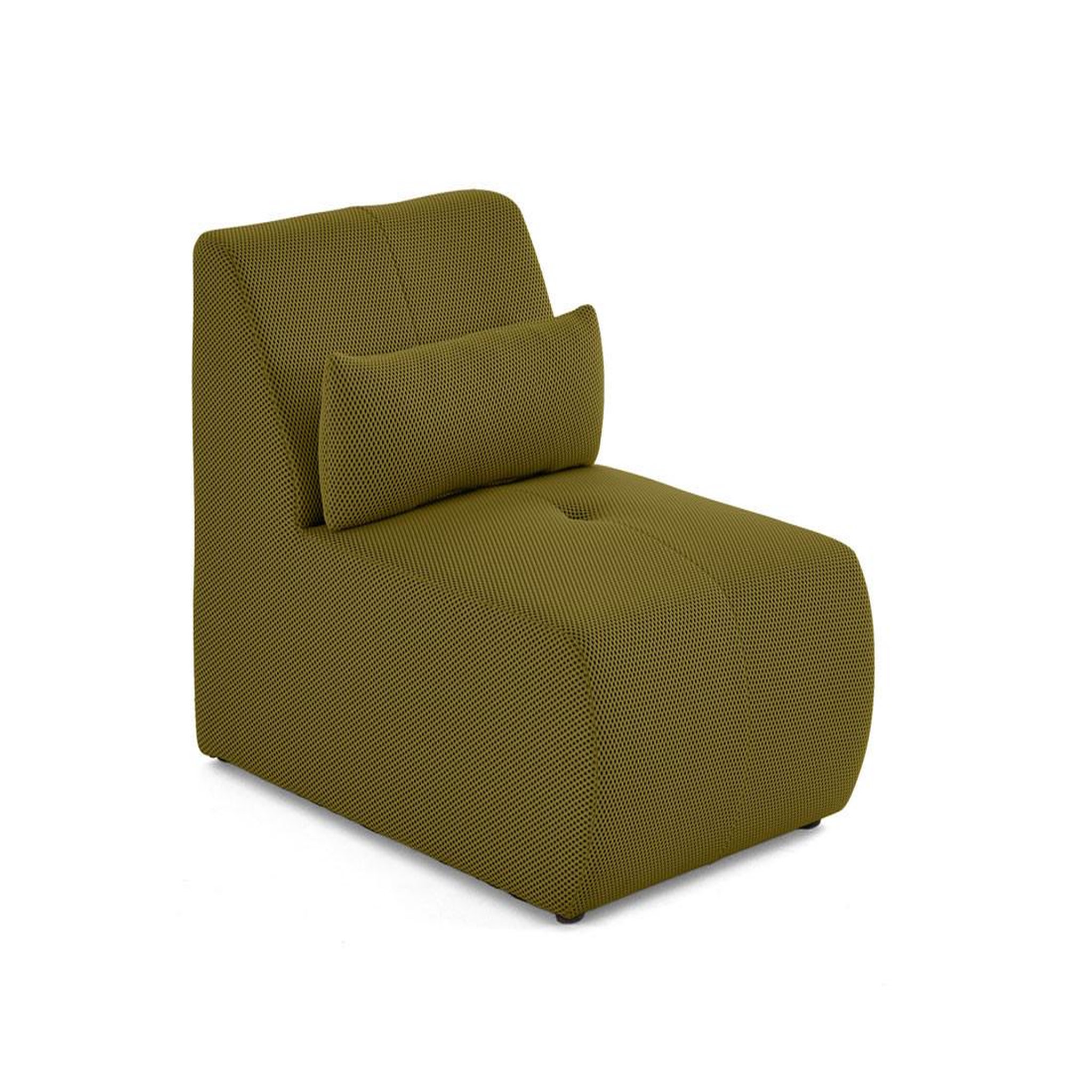 Voir la diapositive 2 : LISA DESIGN Onyx - fauteuil sans accoudoirs - en tissu mailles 3d