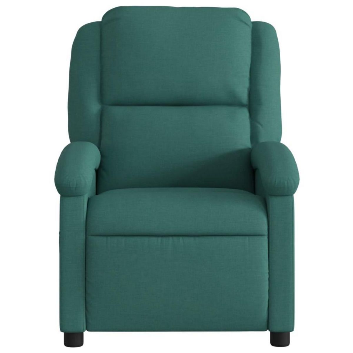 VIDAXL Fauteuil inclinable Vert fonce Tissu