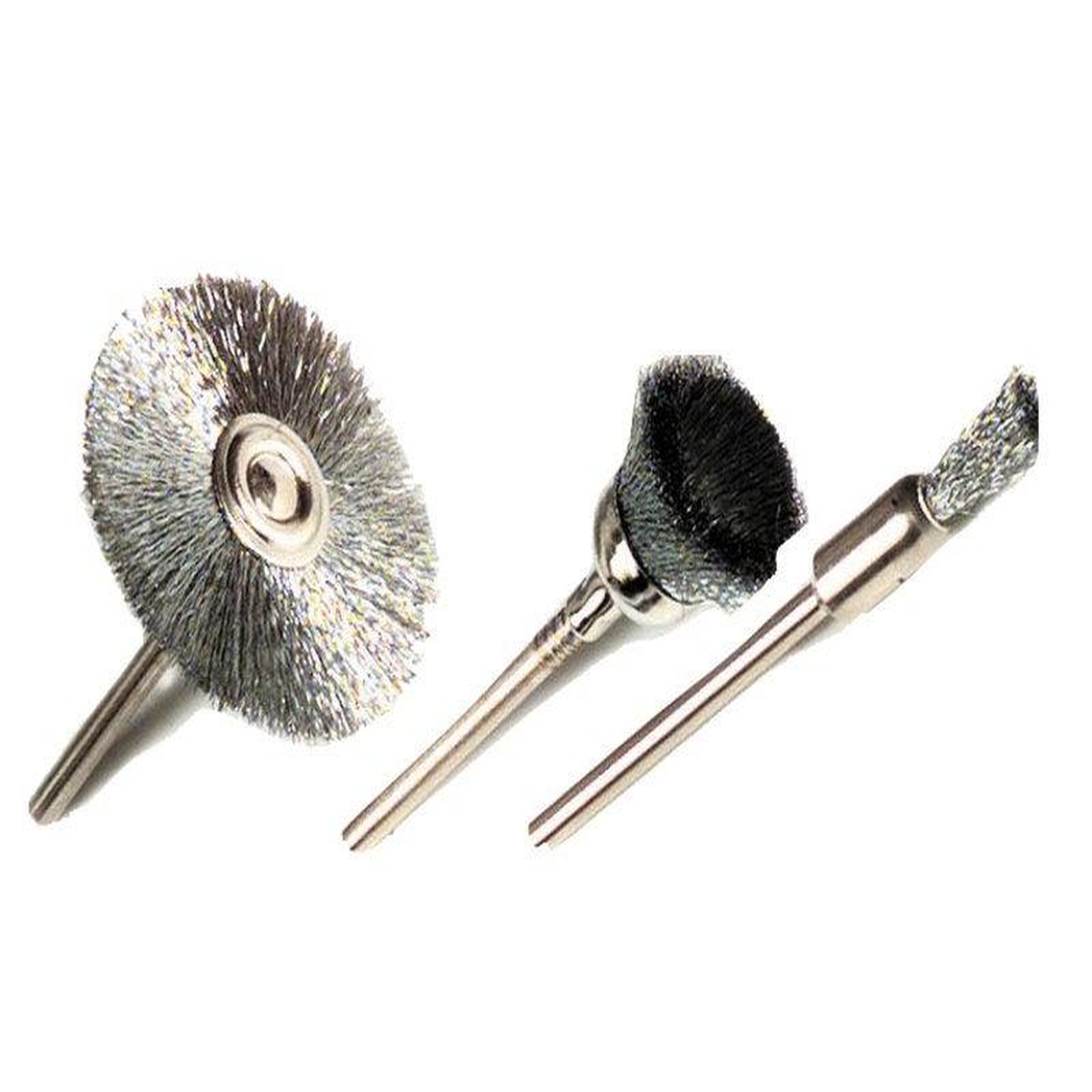 TIVOLY Lot De 3 Minies Brosse Perceuse Pour Multimatière, Diam.5/10/28 Mm
