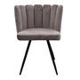 Voir la diapositive 5 : The Home Deco Factory Chaise design effet velours Ariel