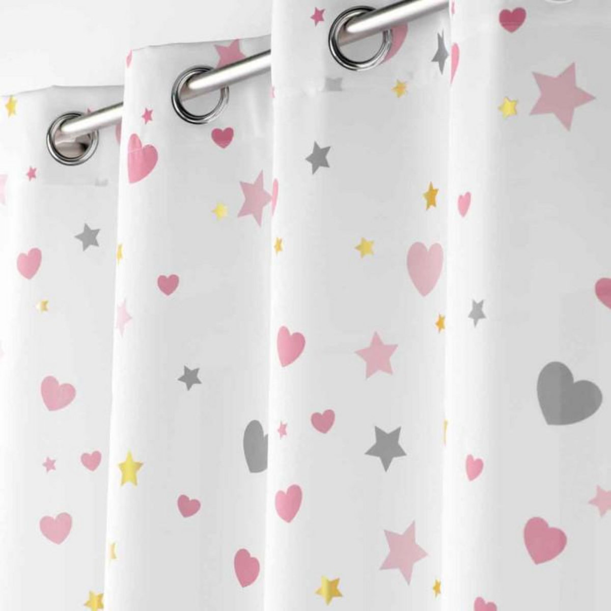 Paris Prix Rideau Enfant  Céleste  140x260cm Blanc