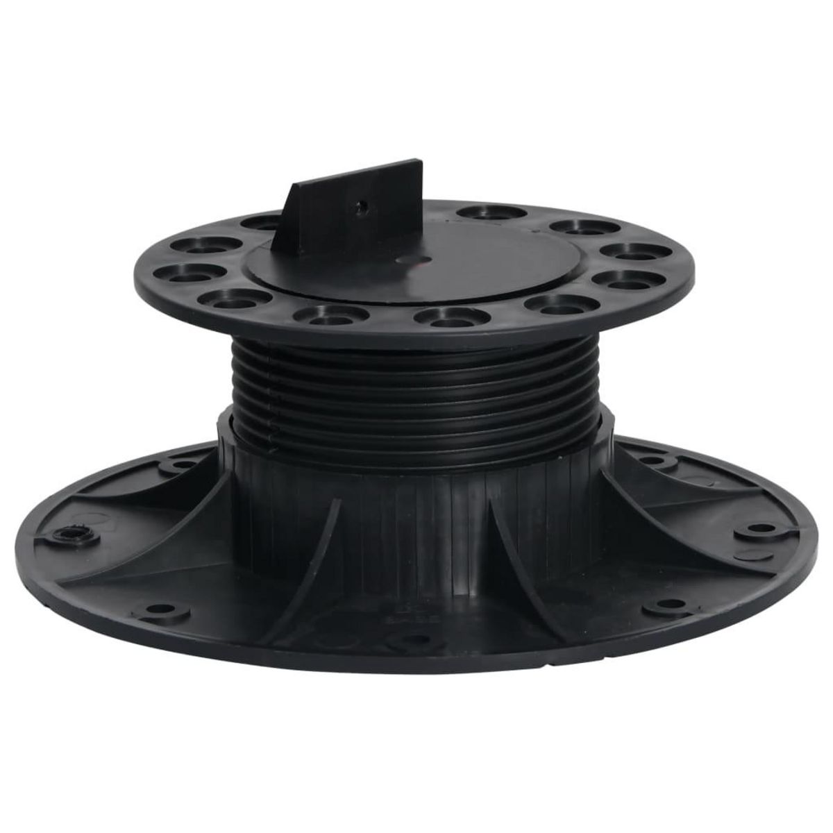 VIDAXL Pieds de terrasse reglables 10 pcs 60-88 mm