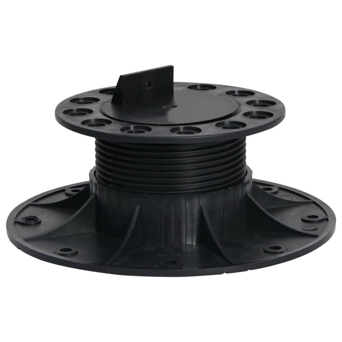 VIDAXL Pieds de terrasse reglables 10 pcs 60-88 mm