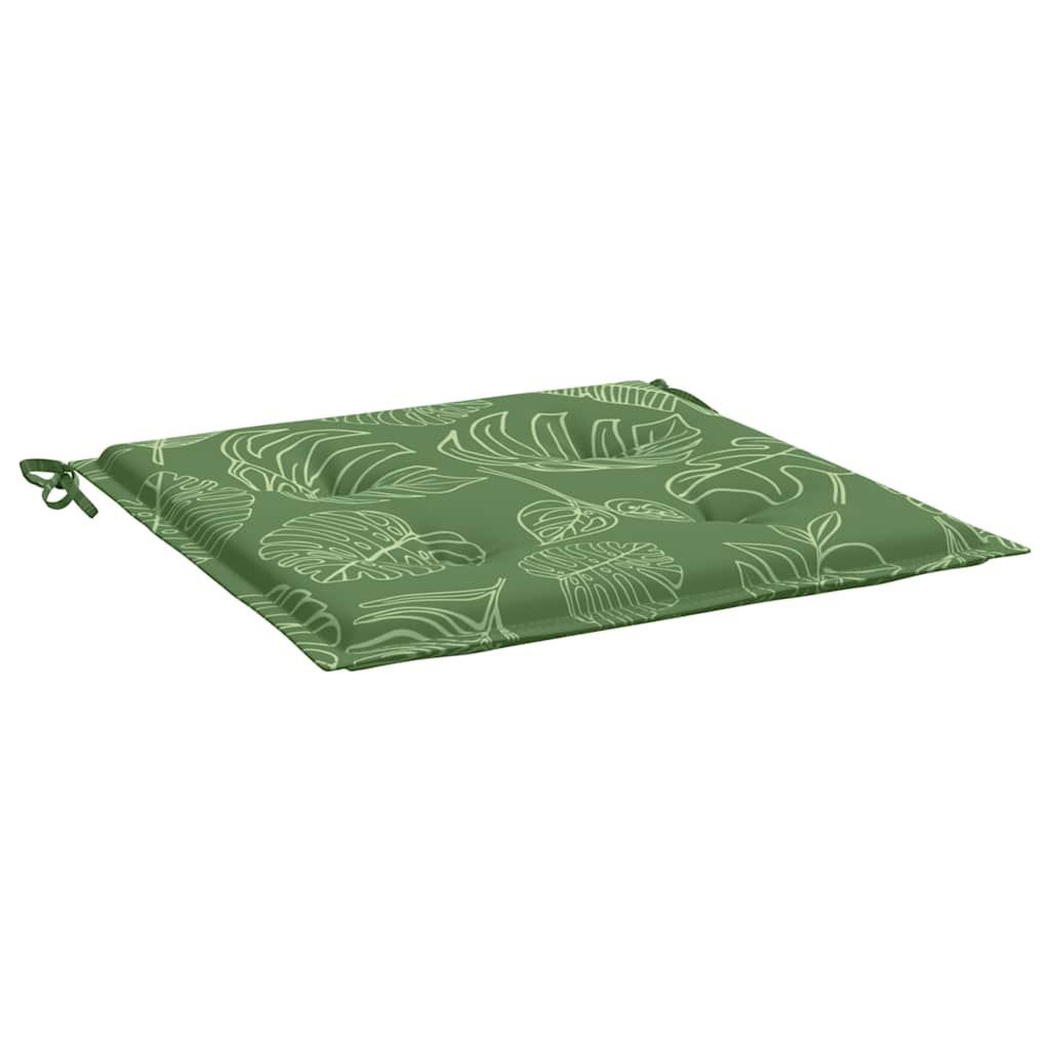Voir la diapositive 5 : VIDAXL Coussins de chaise lot de 6 motif de feuilles 40x40x3 cm tissu