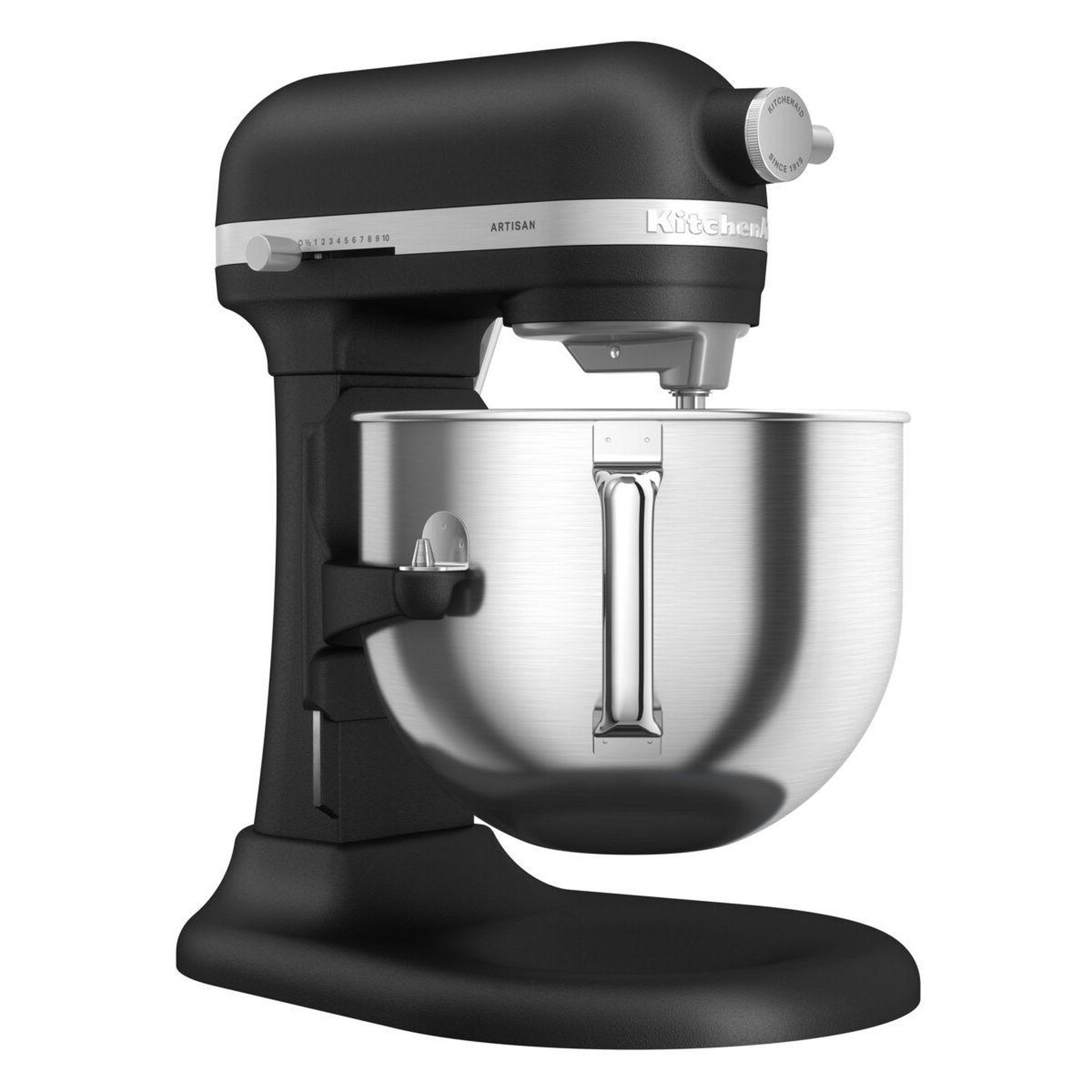 Voir la diapositive 2 : KitchenAid Robot pâtissier 5KSM70SHXEBK truffe noire