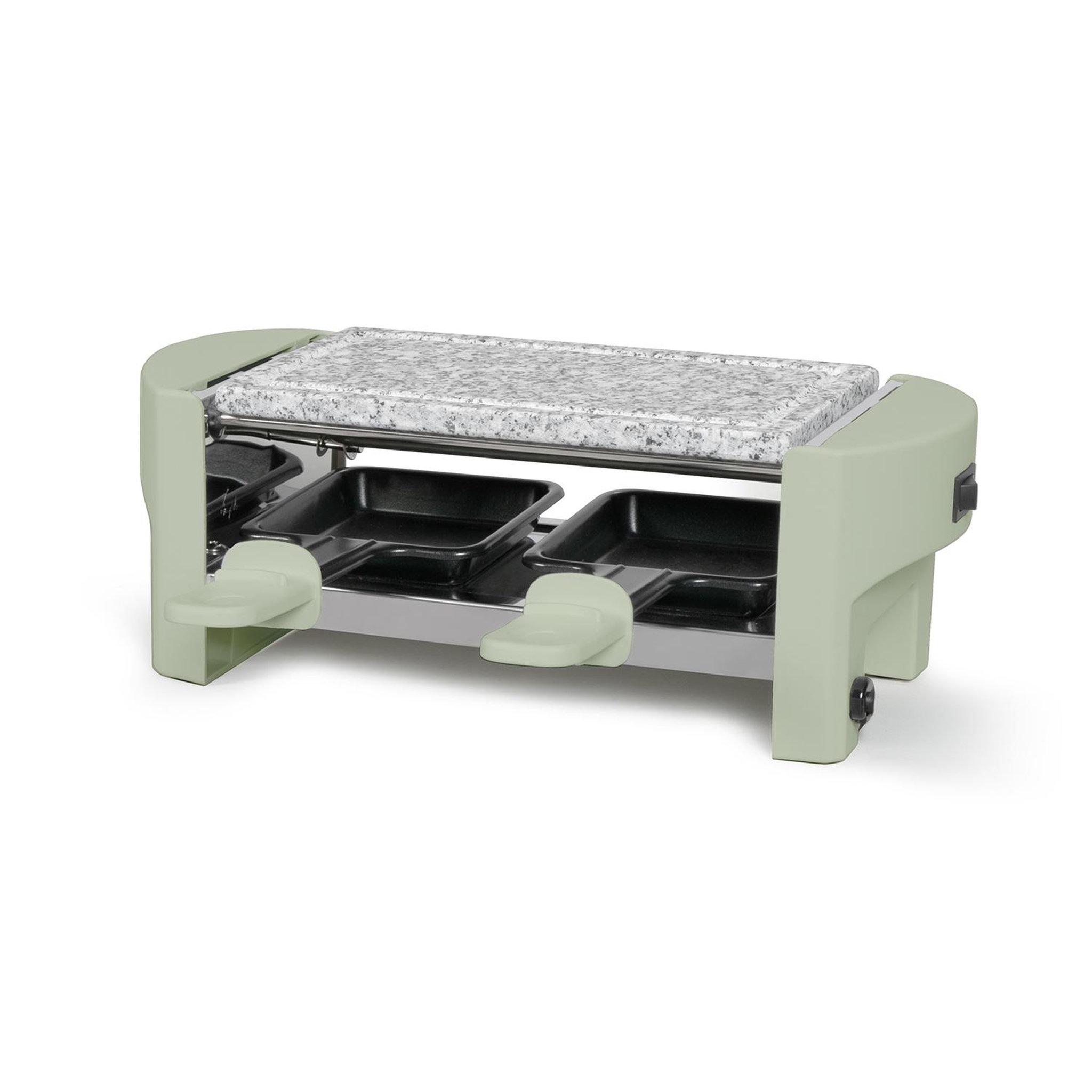 LIVOO Appareil à raclette 2 personnes 320w vert - doc369ve