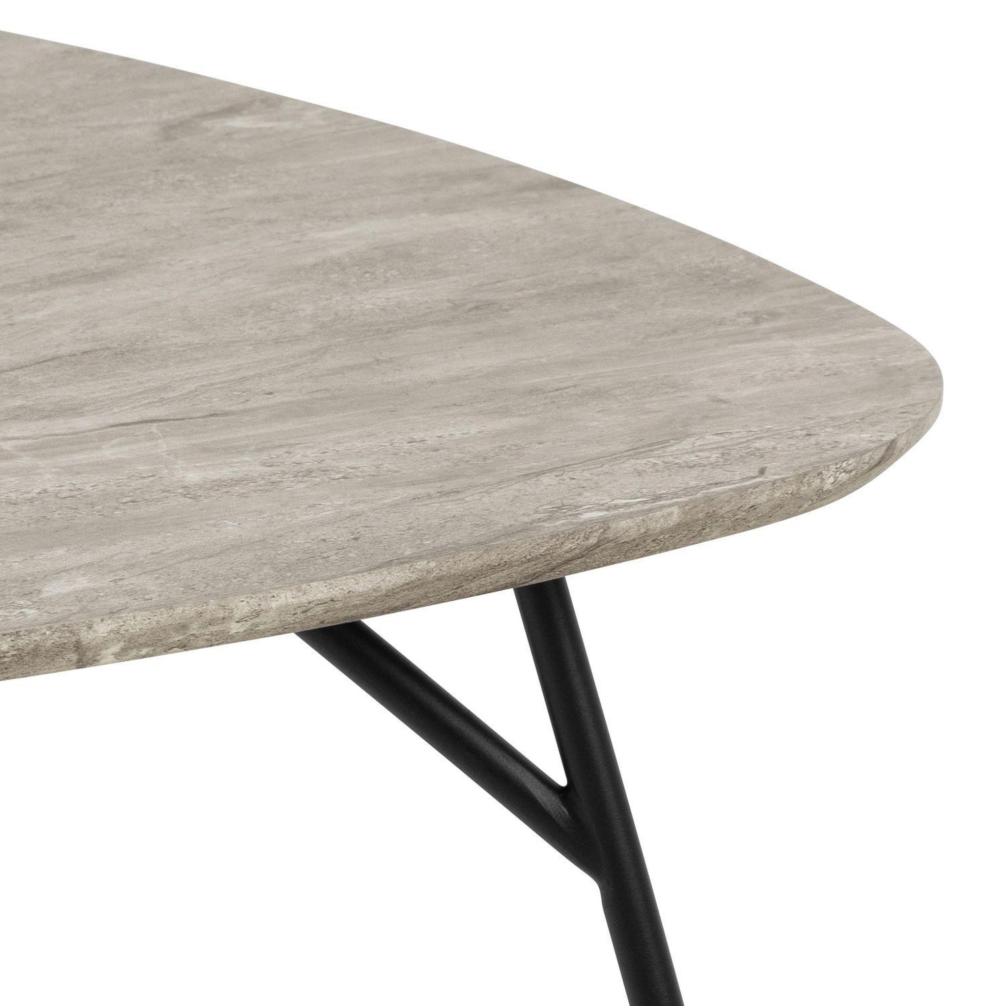 Voir la diapositive 5 : TOILINUX Table basse en bois et métal haldor