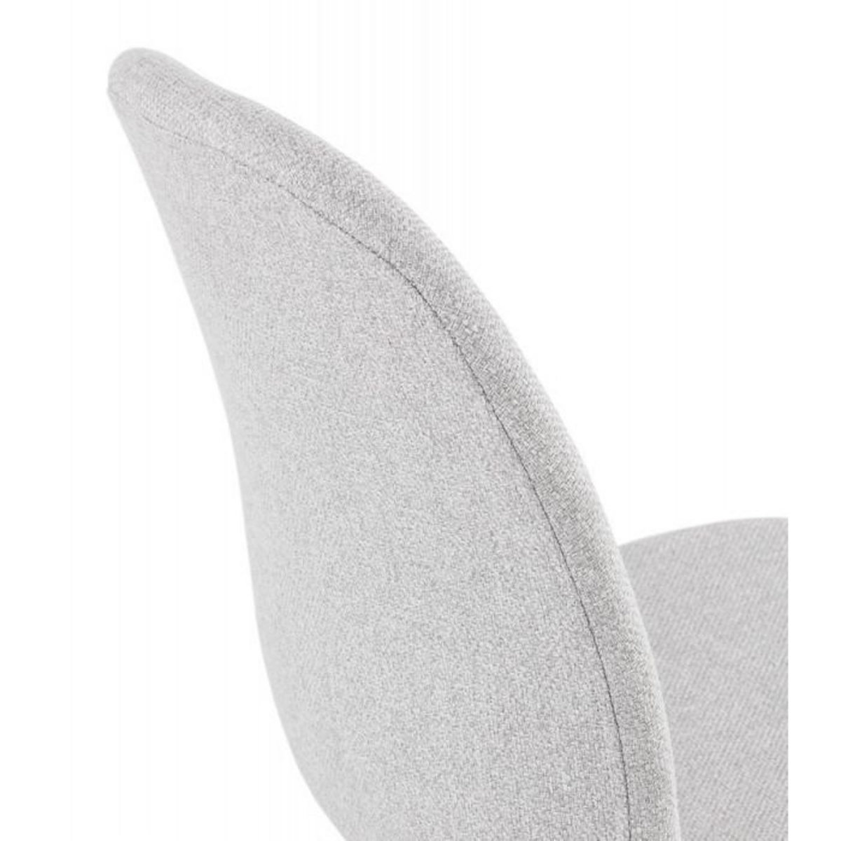 Paris Prix Chaise de Bureau à Roulettes  Tamia  86cm Gris Clair