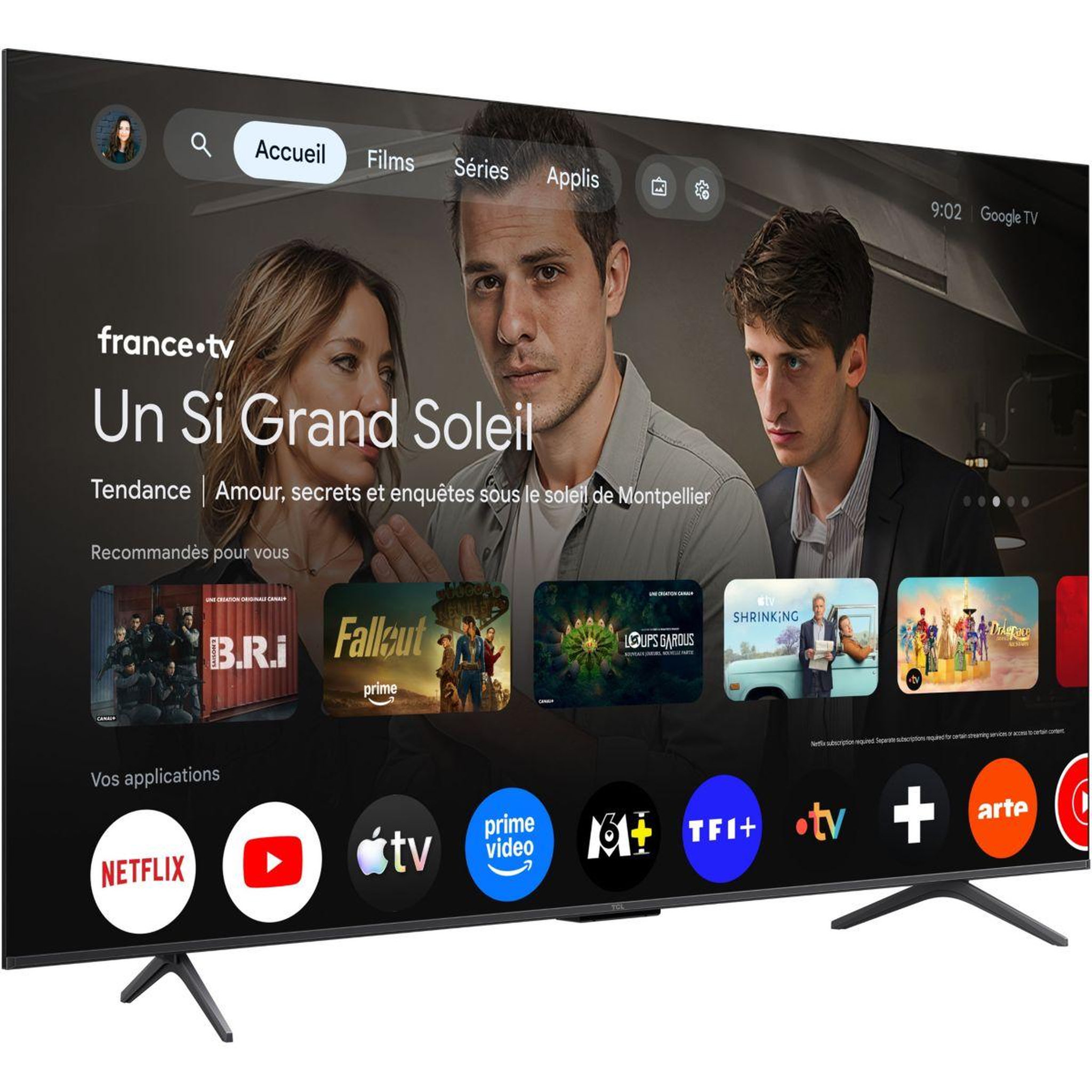 Voir la diapositive 3 : TCL Tv mini led 65p89l (2026) 65  (165 cm)