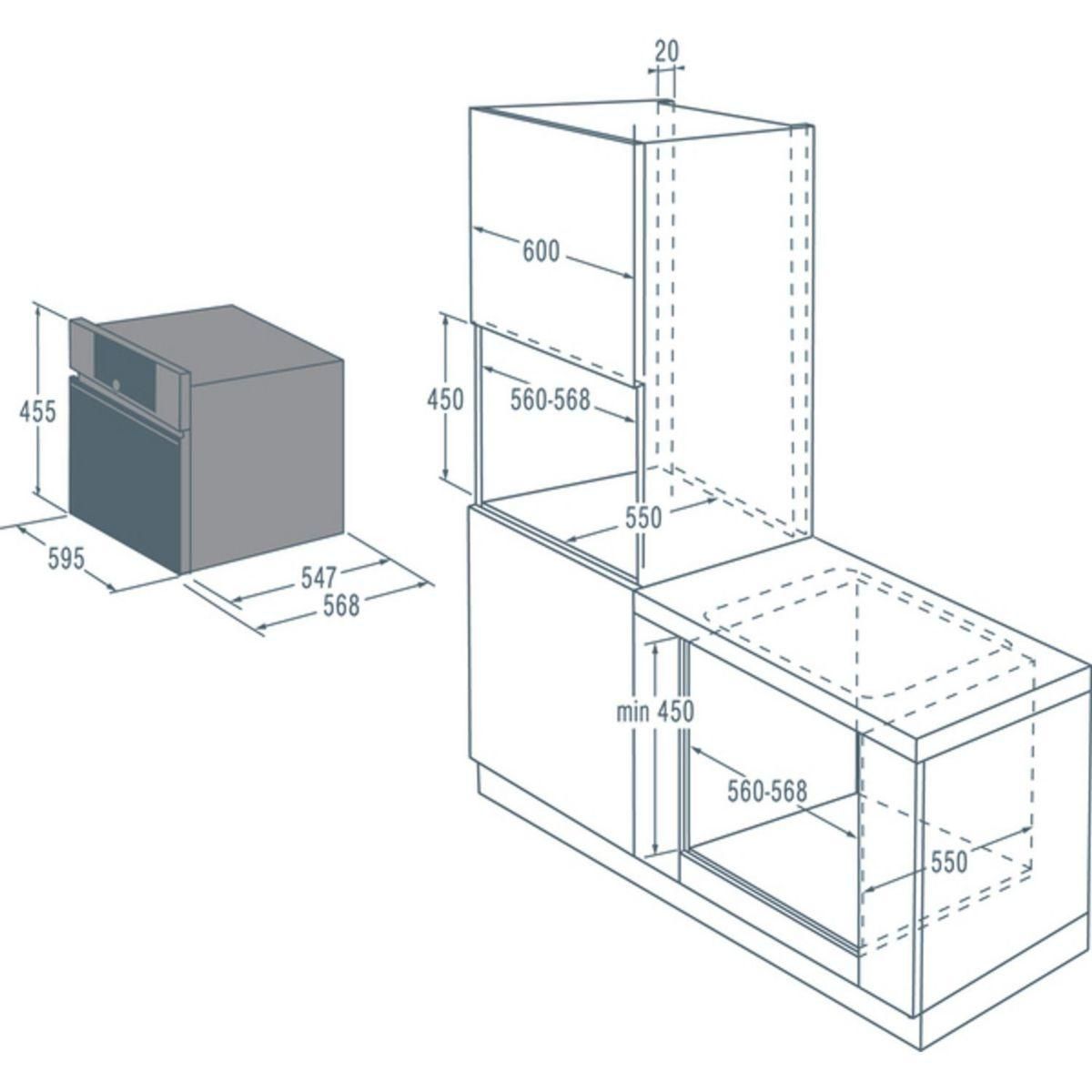 ASKO Micro ondes encastrable OM8464S