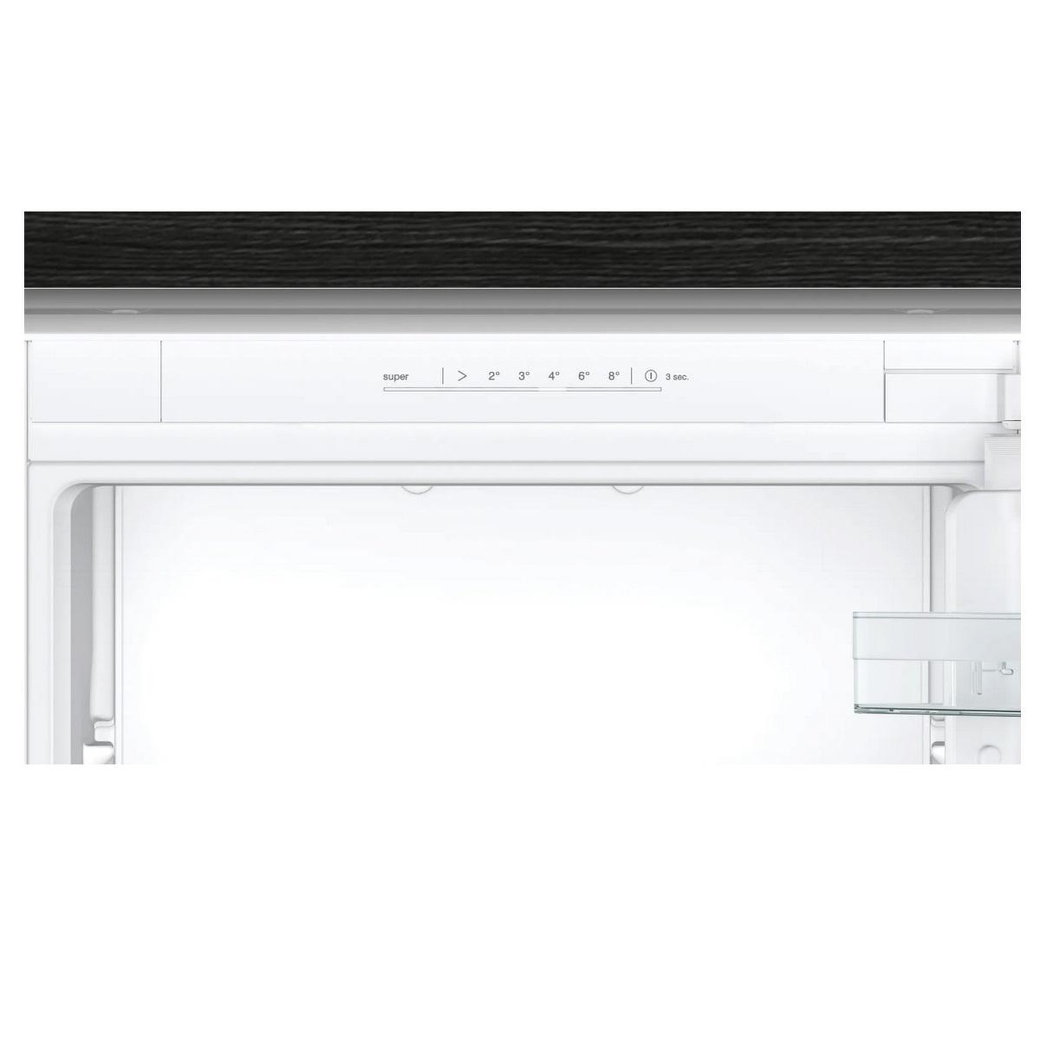 Voir la diapositive 3 : Siemens Réfrigérateur combiné intégrable à glissières 260l blanc - ki86nnse0