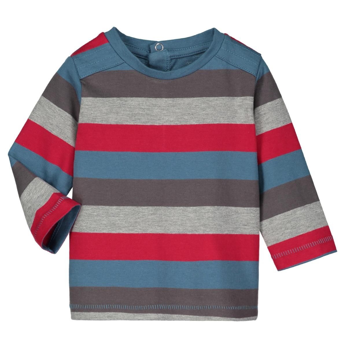 IN EXTENSO Tee-shirt manches longues rayé bébé garçon