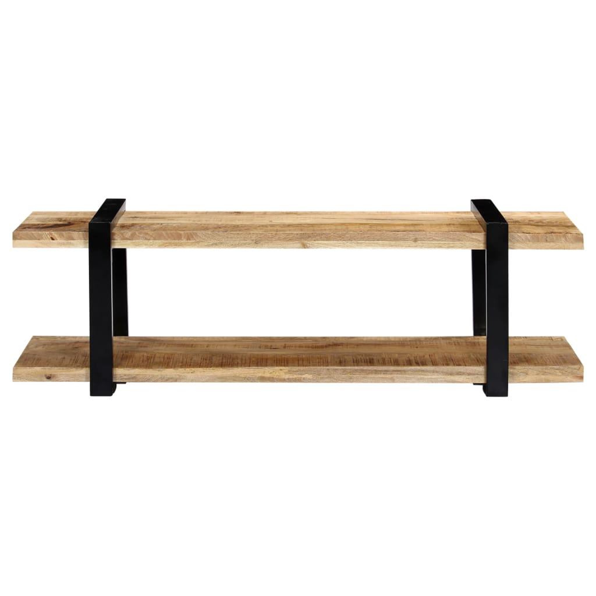 Voir la diapositive 3 : VIDAXL Meuble TV 247885 cm Bois de manguier massif