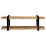 Voir la diapositive 3 : VIDAXL Meuble TV 247885 cm Bois de manguier massif