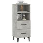 Voir la diapositive 4 : VIDAXL Buffet Gris beton 34,5x34x90 cm Bois d'ingenierie