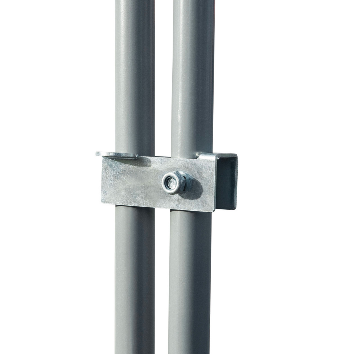 ID MARKET Enclos poulailler 12 m² parc grillagé 4x3 M acier galvanisé