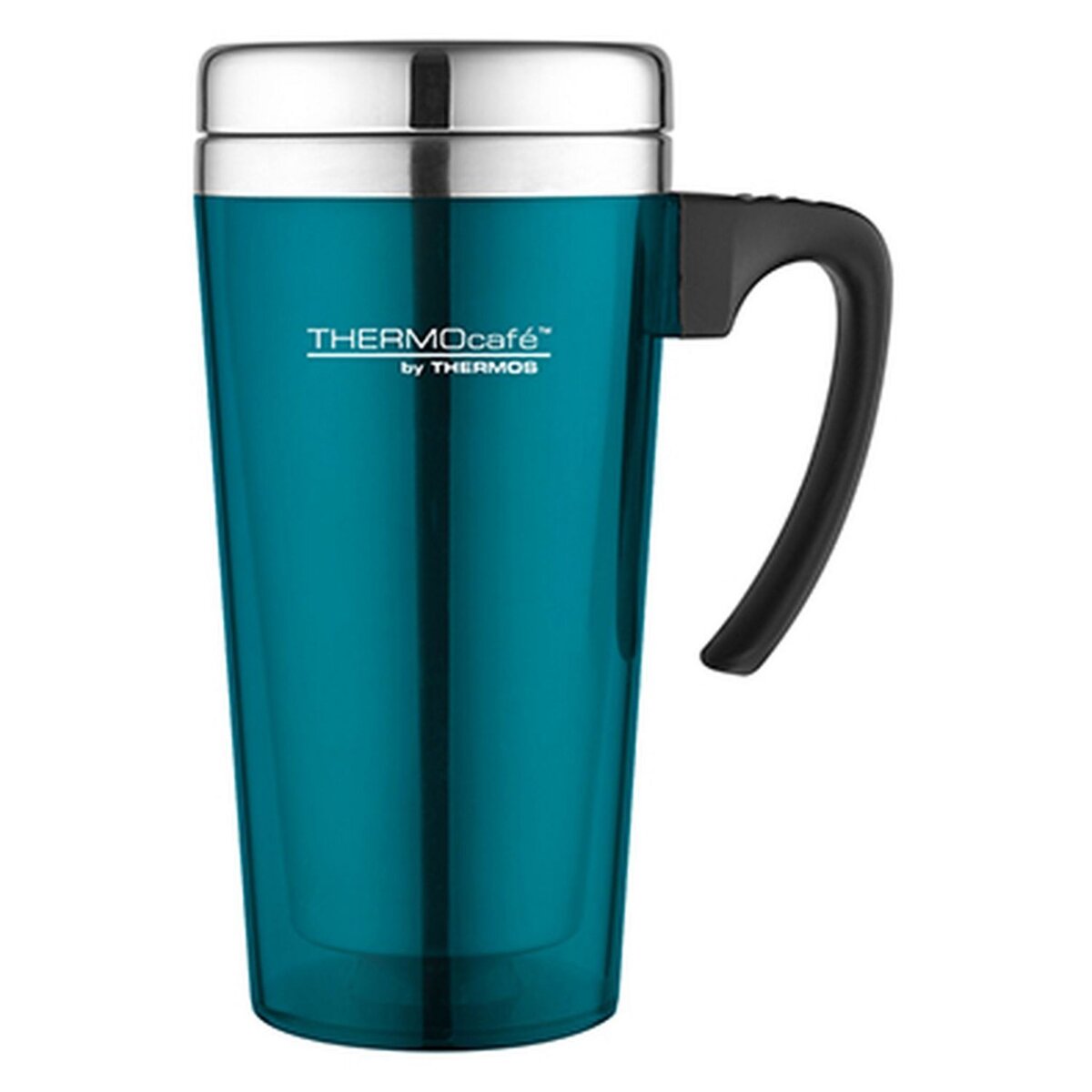 THERMOS Thermos mug de voyage avec anse 420 ml turquoise