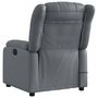 Voir la diapositive 5 : VIDAXL Fauteuil de massage inclinable electrique gris similicuir