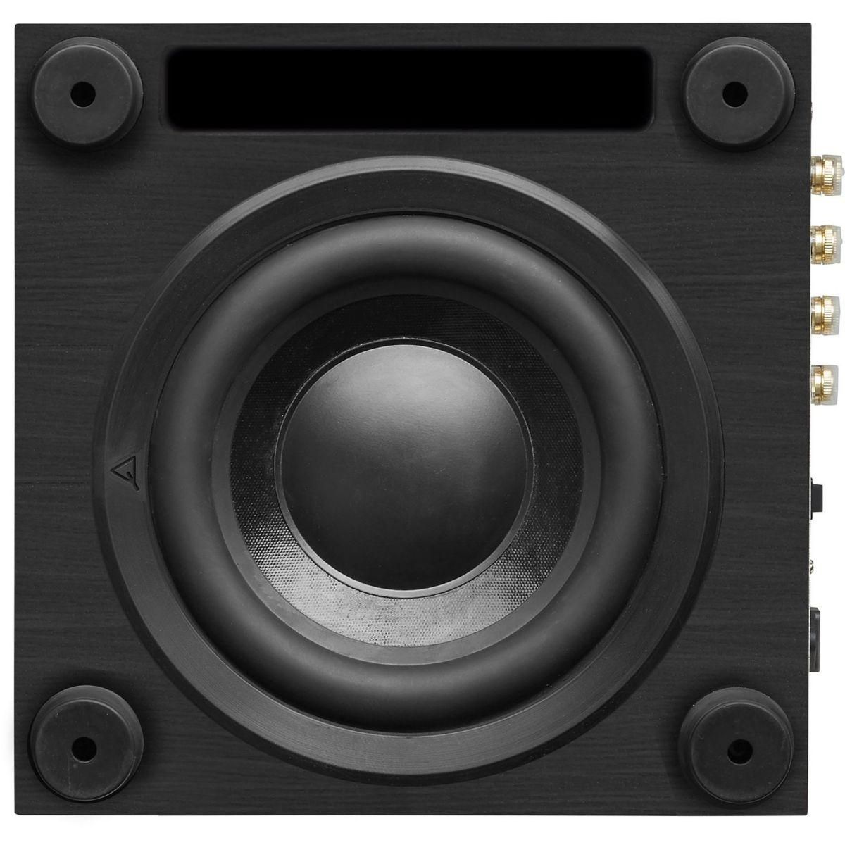 Triangle Caisson de basse THETIS 300 Noir bois