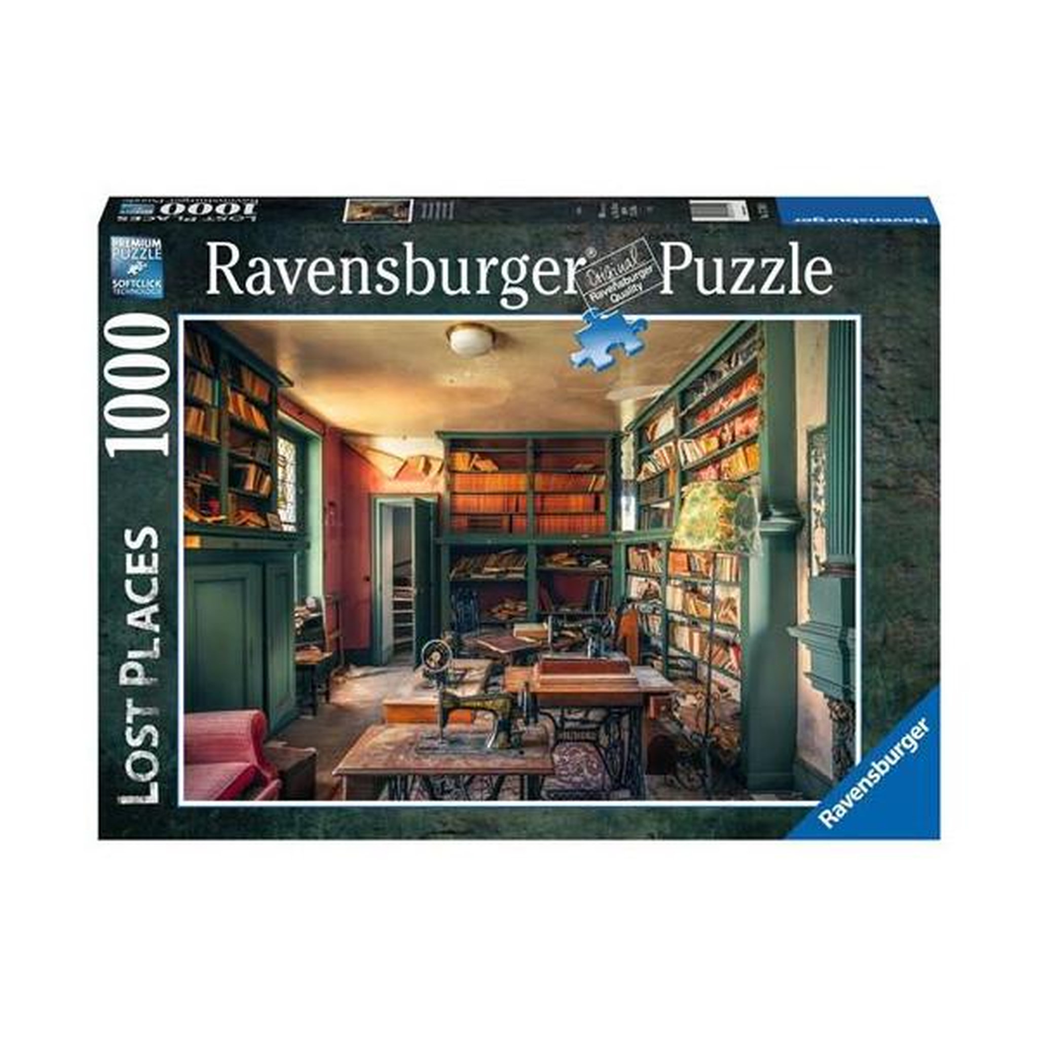 RAVENSBURGER Ravensburger - Puzzle 1000 pieces - La chambre de la gouvernante (Lost Places) - Adultes et enfants des 14 ans - Puzzle de quali