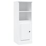 Voir la diapositive 2 : VIDAXL Buffet haut blanc 36x35,5x103,5 cm bois d ingénierie