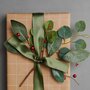 RICO DESIGN Branche d'eucalyptus et baies rouges 30,5 cm