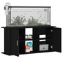 Voir la diapositive 4 : VIDAXL Support pour aquarium noir 121x41x58 cm bois d ingénierie