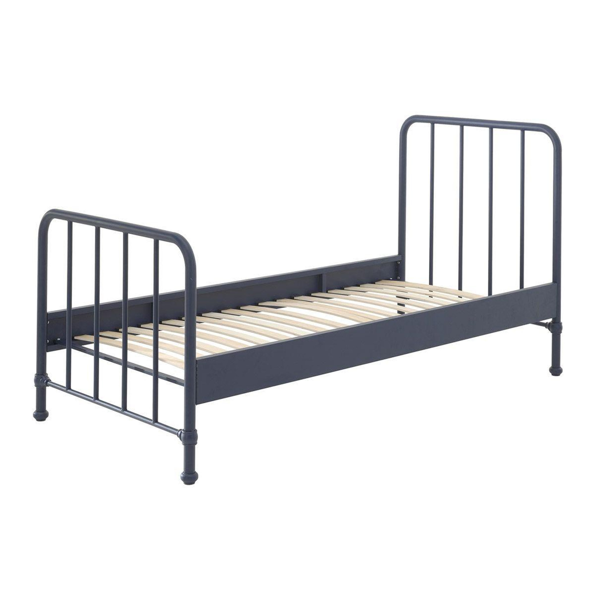 Voir la diapositive 2 : Paris Prix Lit Enfant  Bronxx  90x200cm Bleu