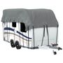 Voir la diapositive 2 : VIDAXL Housse de toit de caravane gris tissu non tisse
