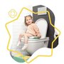 BADABULLE Badabulle Réducteur de toilette confort avec poignées, antidérapant et universel