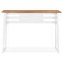 Voir la diapositive 2 : Paris Prix Table de Bar en Bois Design  Javier  150cm Blanc