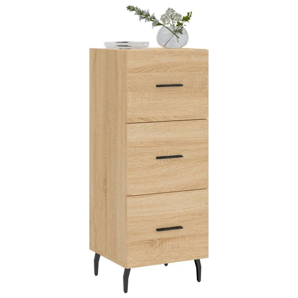 VIDAXL Buffet Chene sonoma 34,5x34x90 cm Bois d'ingenierie