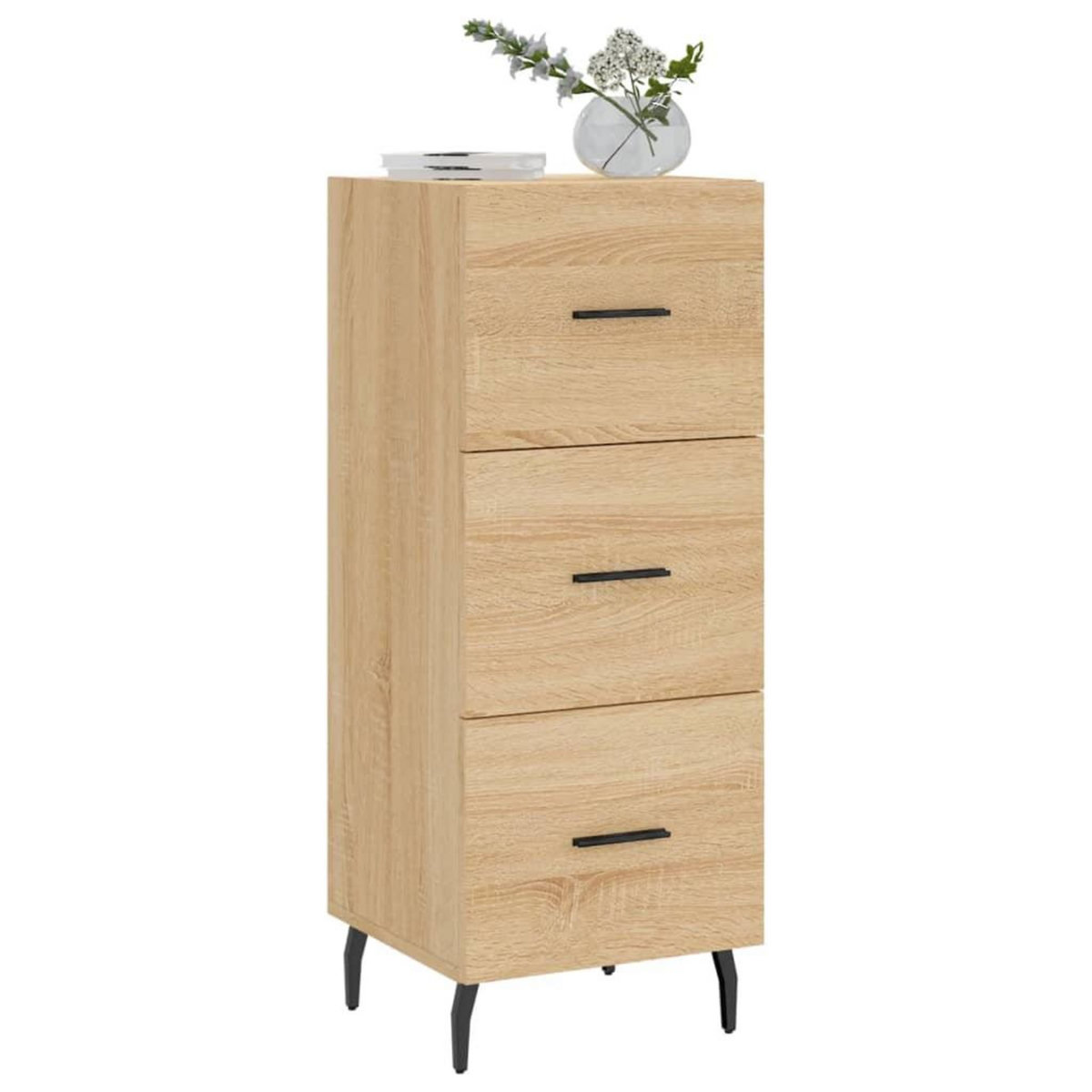 VIDAXL Buffet Chene sonoma 34,5x34x90 cm Bois d'ingenierie