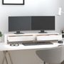 Voir la diapositive 3 : VIDAXL Support de moniteur Blanc 100x27x15 cm Bois de pin solide
