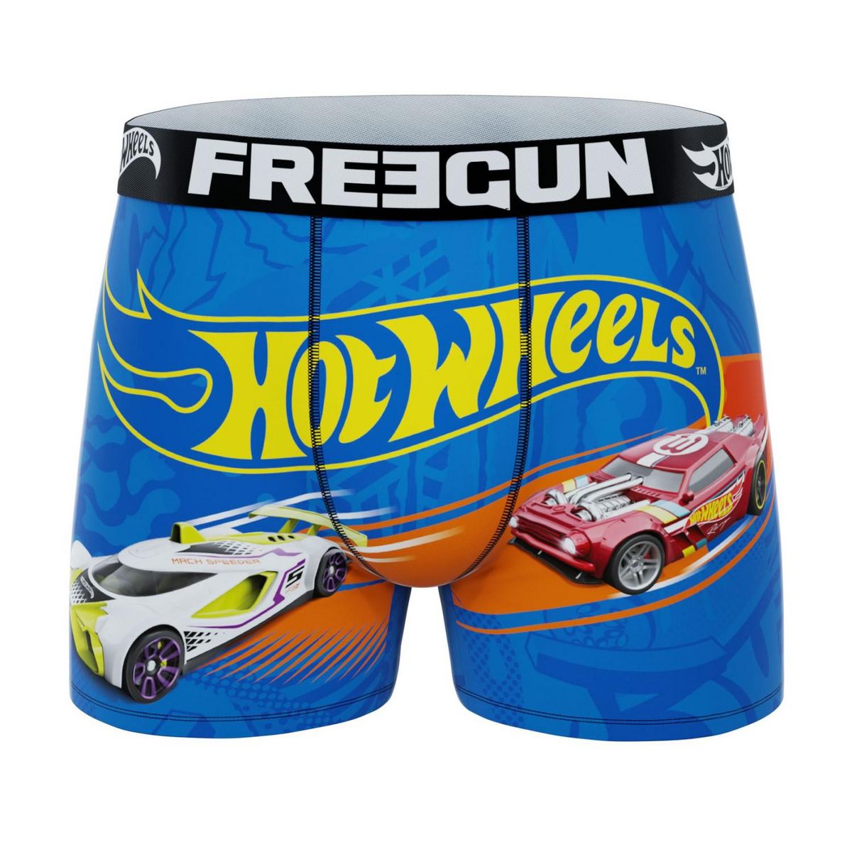 FREEGUN Lot de 3 boxers enfant Hot Wheels
