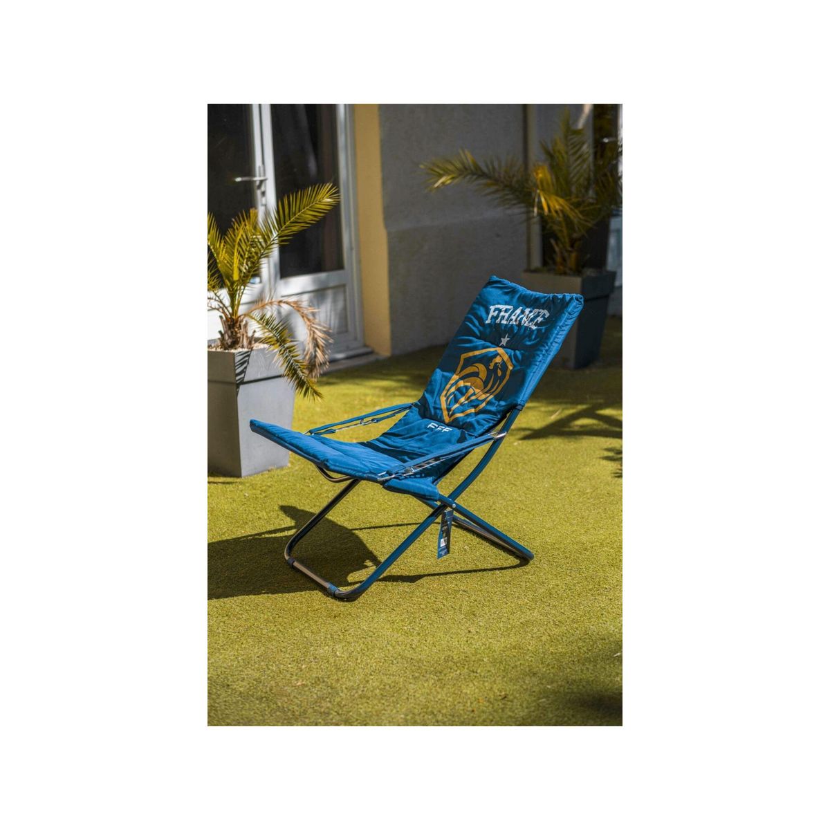 FFF Chilienne pliable - Fedération Francaise de Football - Bleu