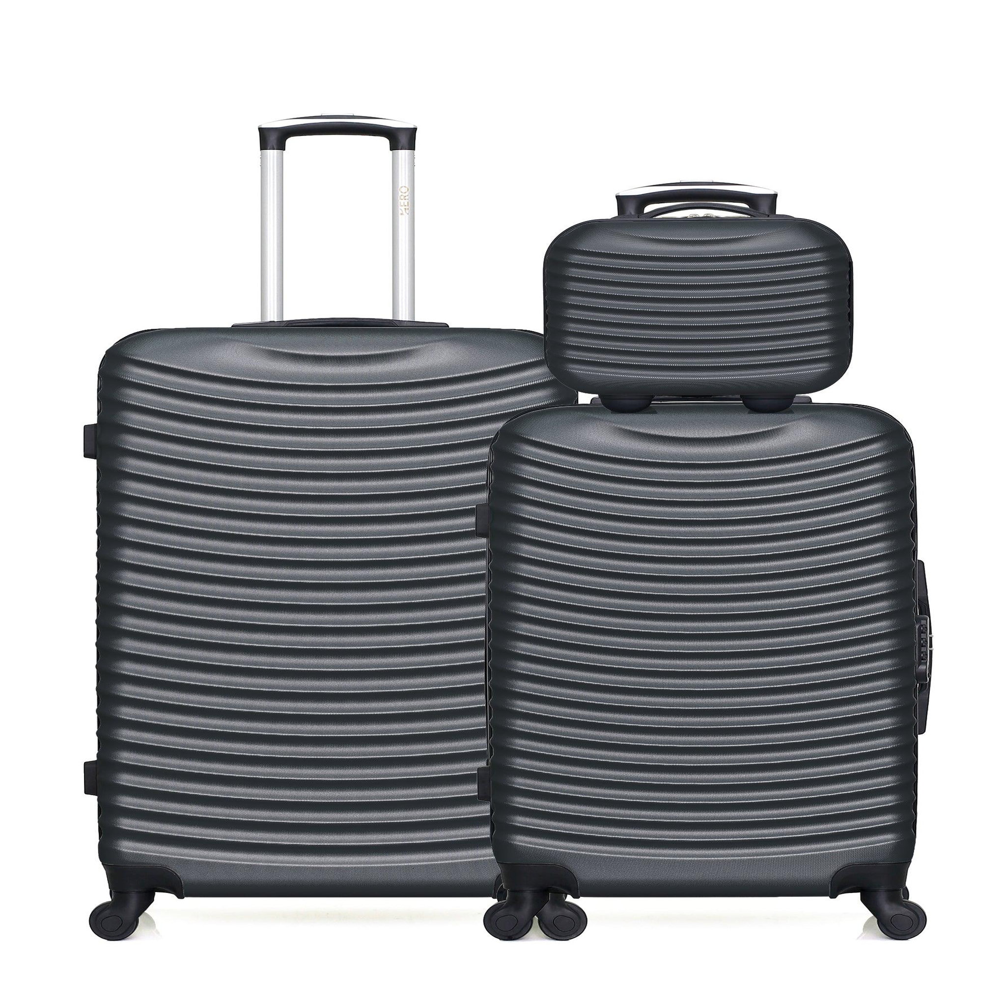 HERO Hero - lot de 3 - valise grand format, valise weekend et vanity etna