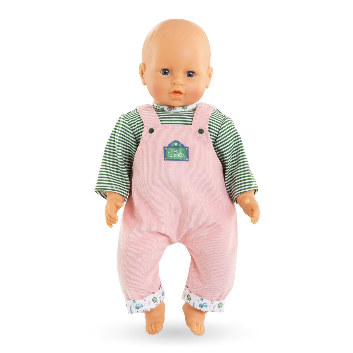 Corolle T-shirt et Salopette Manches Longues Week-end à Paris pour poupon 42 cm