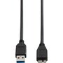 ESSENTIEL B Câble micro USB USB vers Micro USB 3.0 - 60CM NOIR
