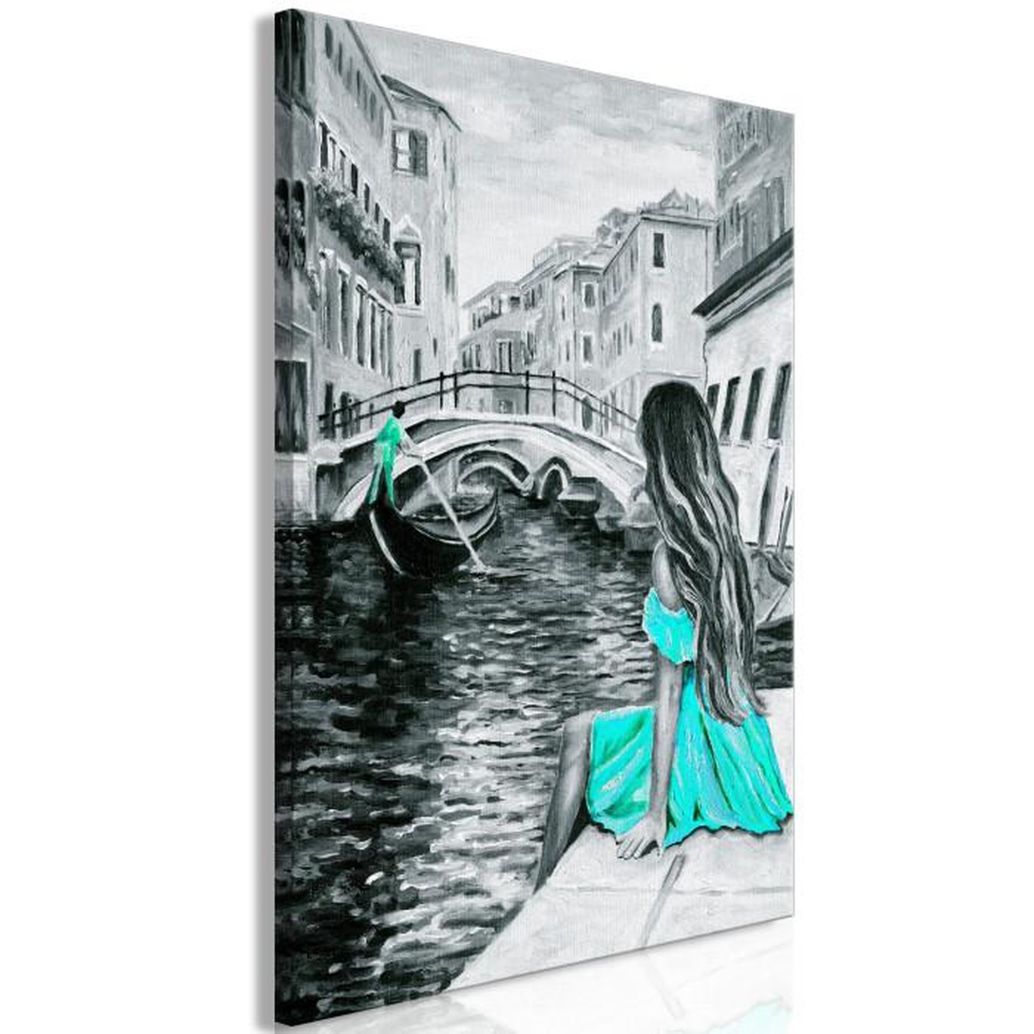 Paris Prix Tableau Imprimé  Far Dreams Blue. Coloris disponibles : Multicolore
