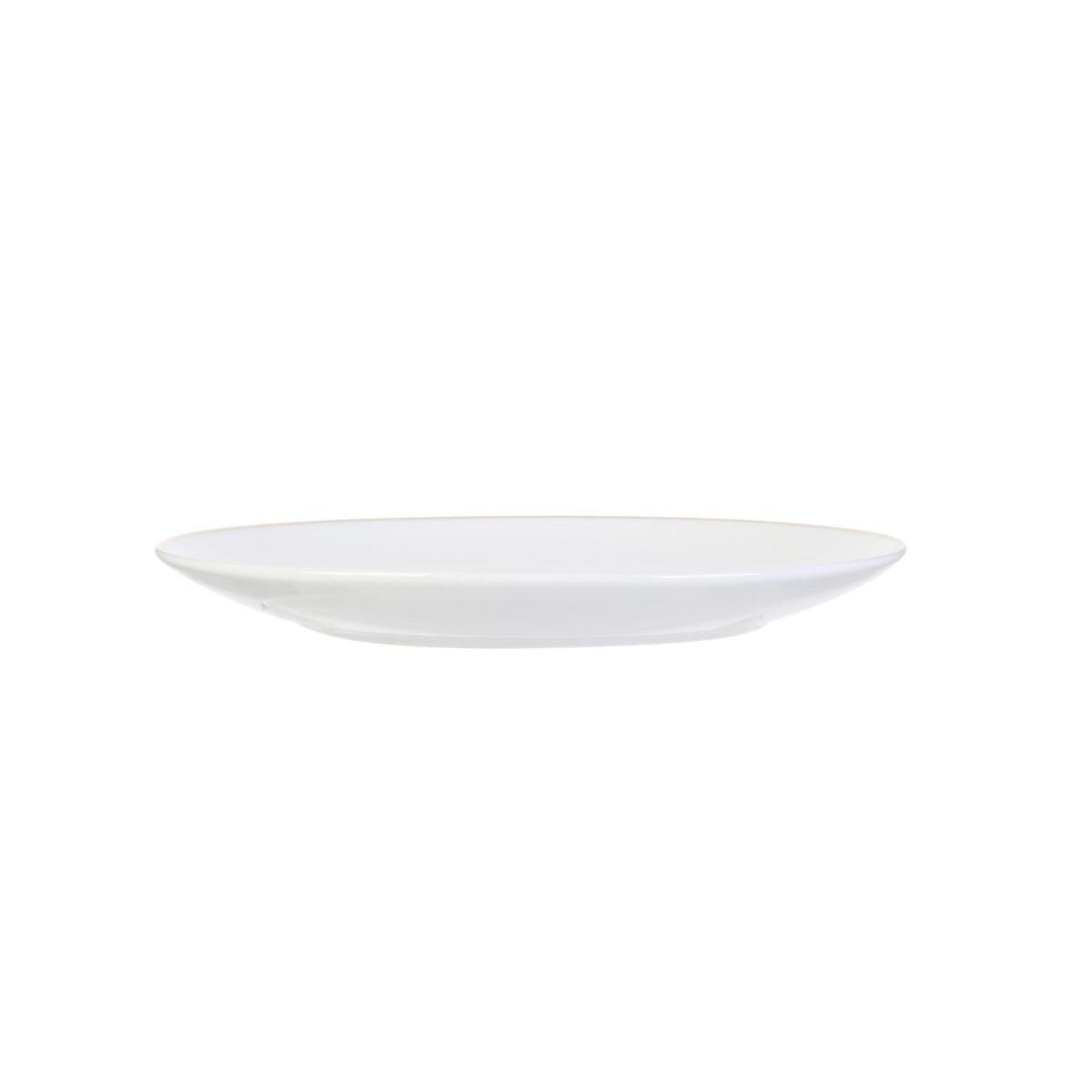 Voir la diapositive 2 : The Home Deco Factory Lot de 6 assiettes à dessert  liseré  20cm blanc