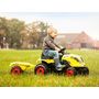 Voir la diapositive 5 : SMOBY Tracteur Claas farmer XL vert et sa remorque