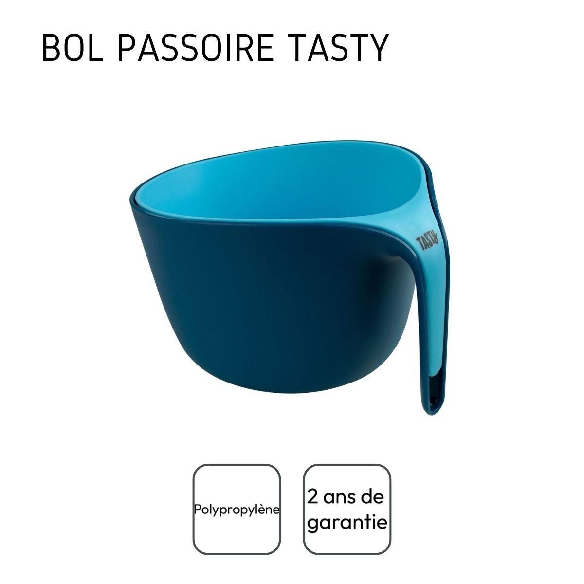 TASTY Ensemble de bol et passoire clipsable 26 cm Tasty Core