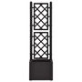 Voir la diapositive 4 : VIDAXL Lit sureleve de jardin treillis systeme d'arrosage Anthracite