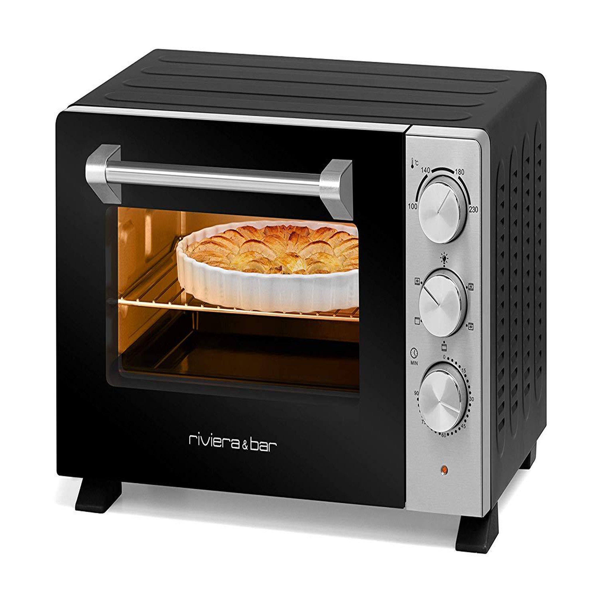 Voir la diapositive 2 : Riviera & Bar Four posable 21l 1380w noir - QFR210