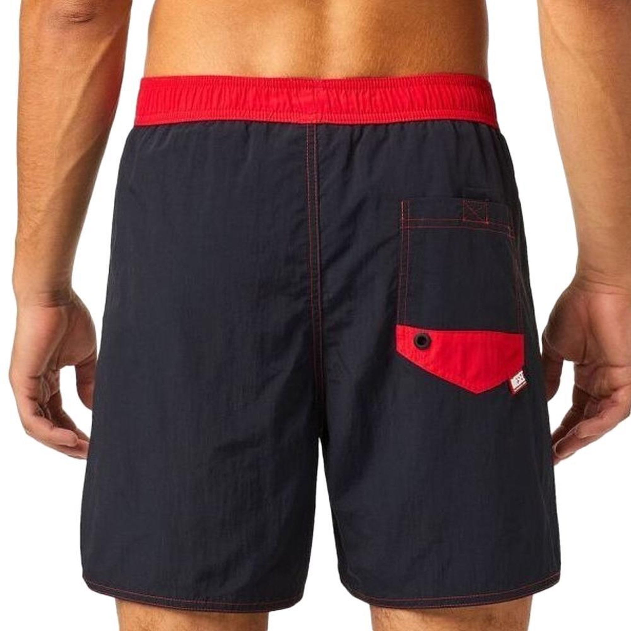 Voir la diapositive 2 : DIESEL Short de bain Marine Homme Diesel Wave