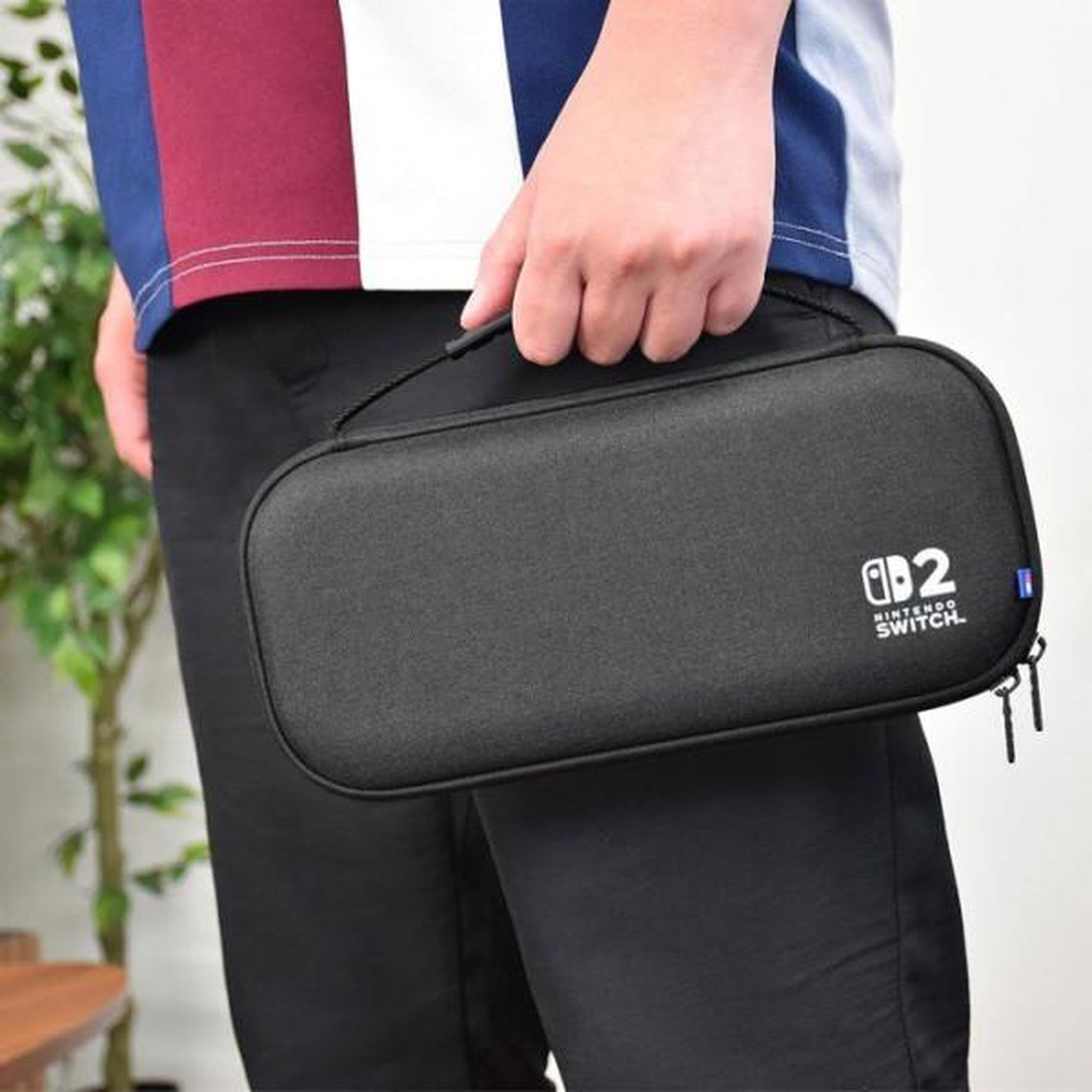 Voir la diapositive 6 : HORI Housse de transport - nintendo switch 2 - hori - protection rigide - noir