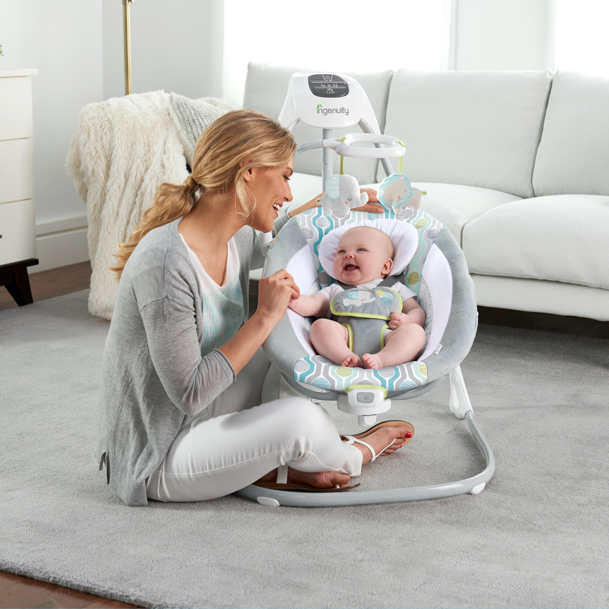 Voir la diapositive 2 : Ingenuity Balancelle tout confort Swing Everston
